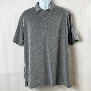 Tommy Bahama XL Heather Grey Polo